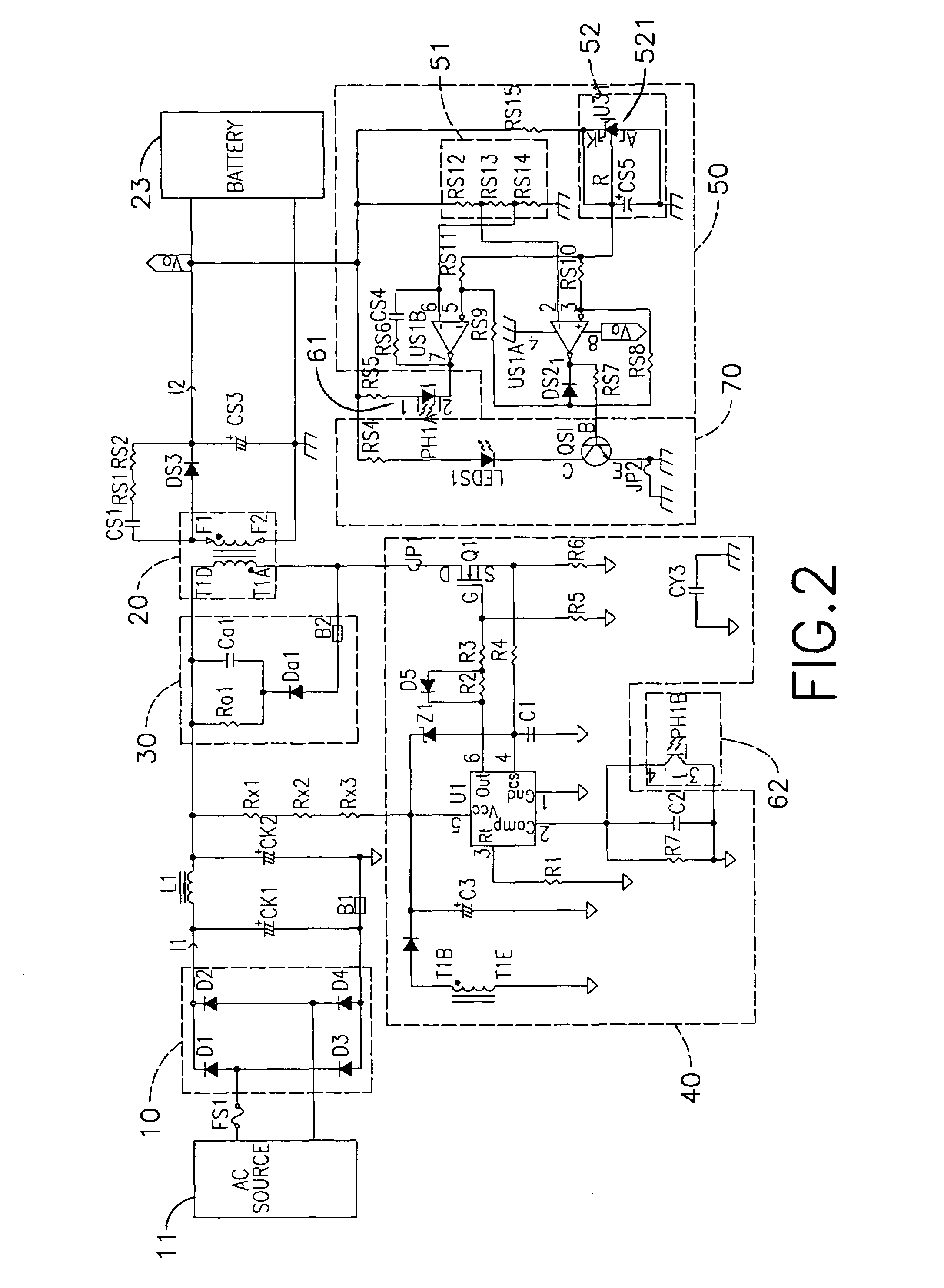 Two-step battery charger