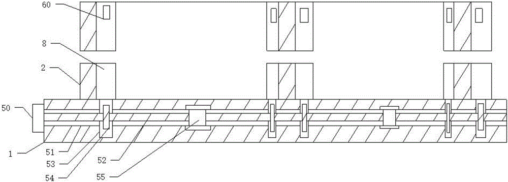 Environmental treatment automatic electric power station coal dust adsorption and cleaning protective wall