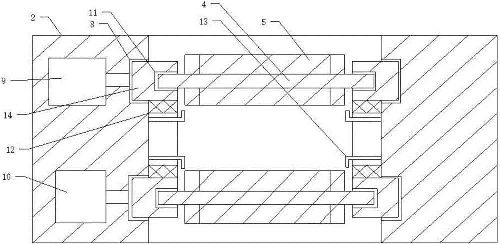 Environmental treatment automatic electric power station coal dust adsorption and cleaning protective wall