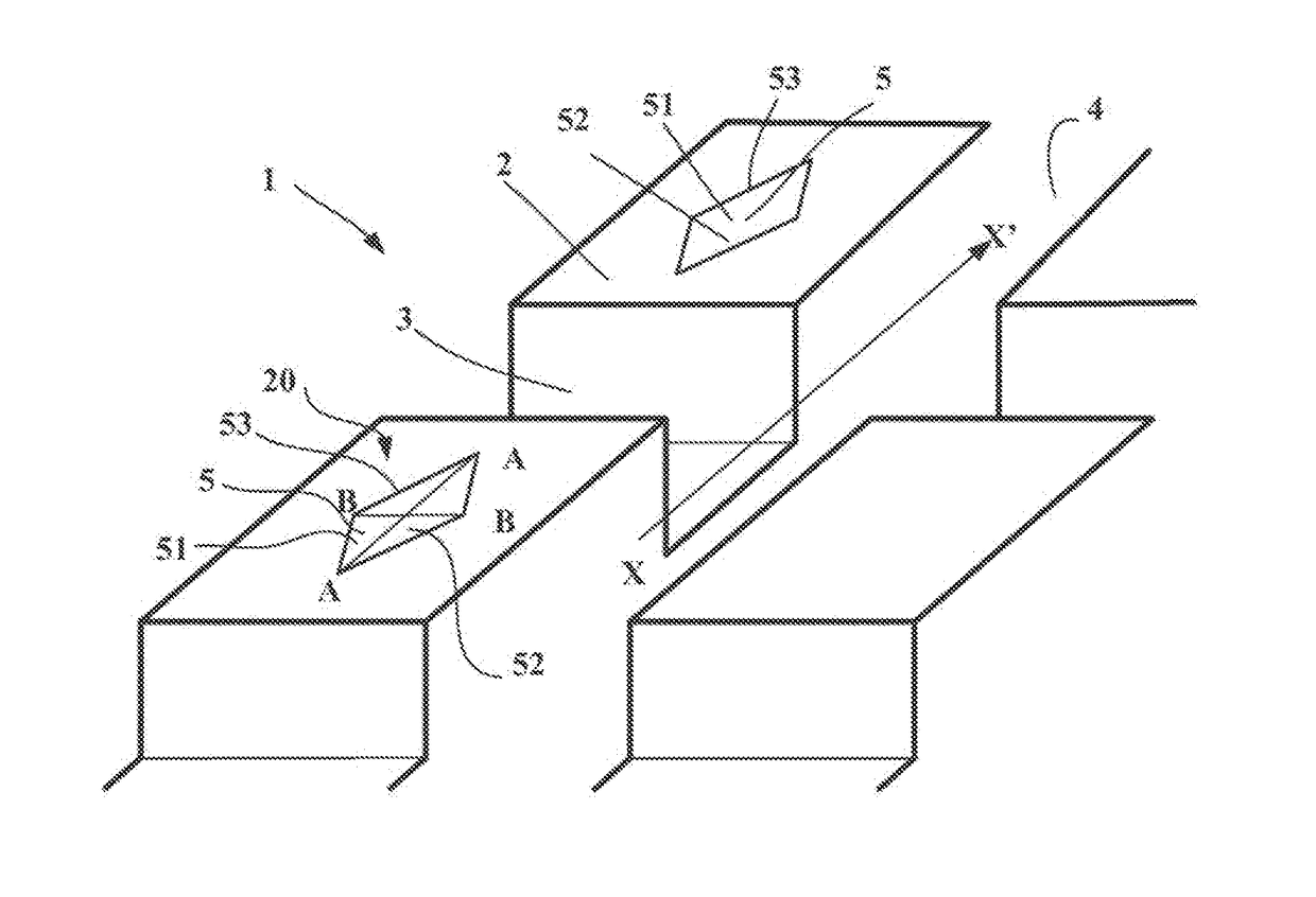 Tread comprising voids for civil engineering vehicle tire