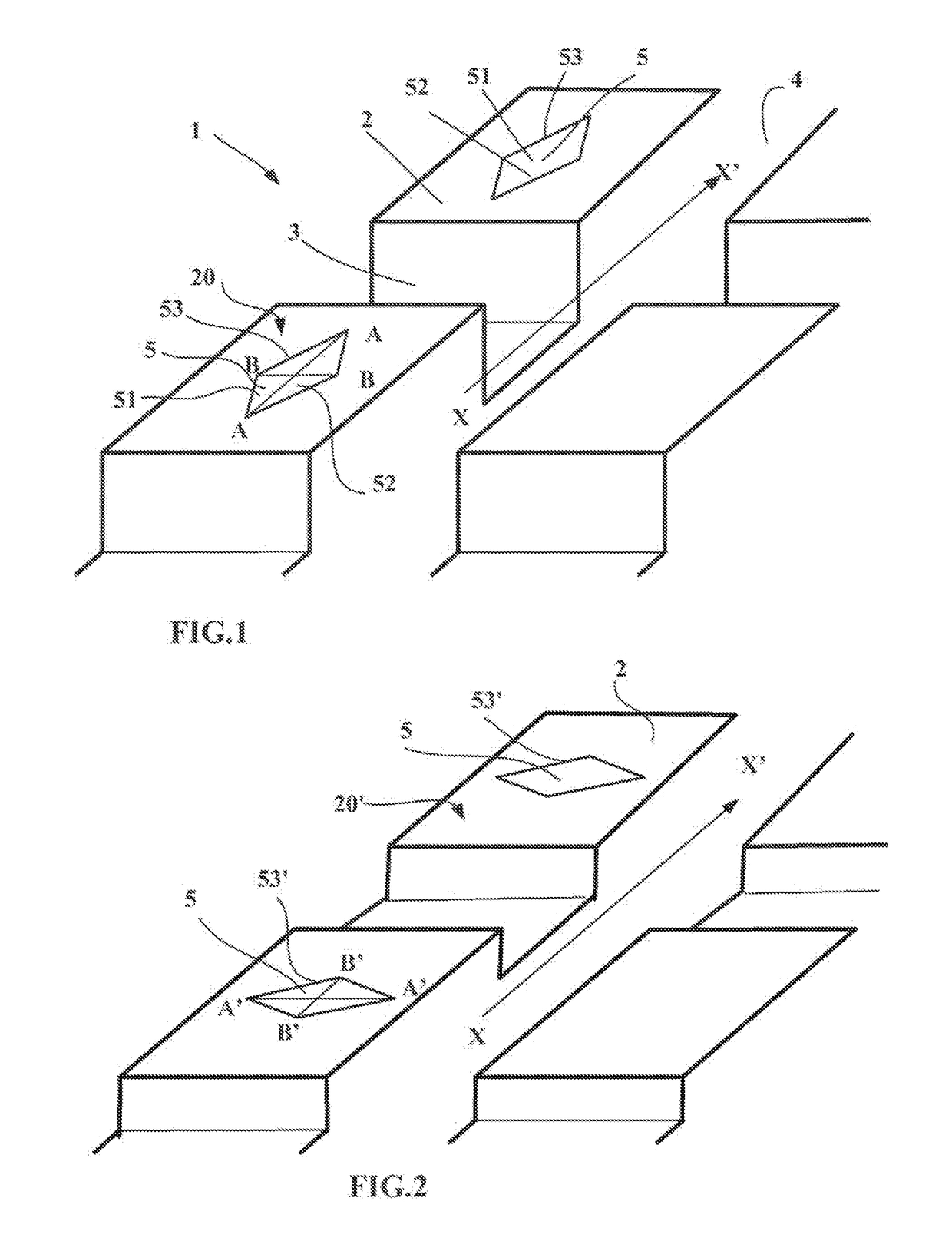 Tread comprising voids for civil engineering vehicle tire