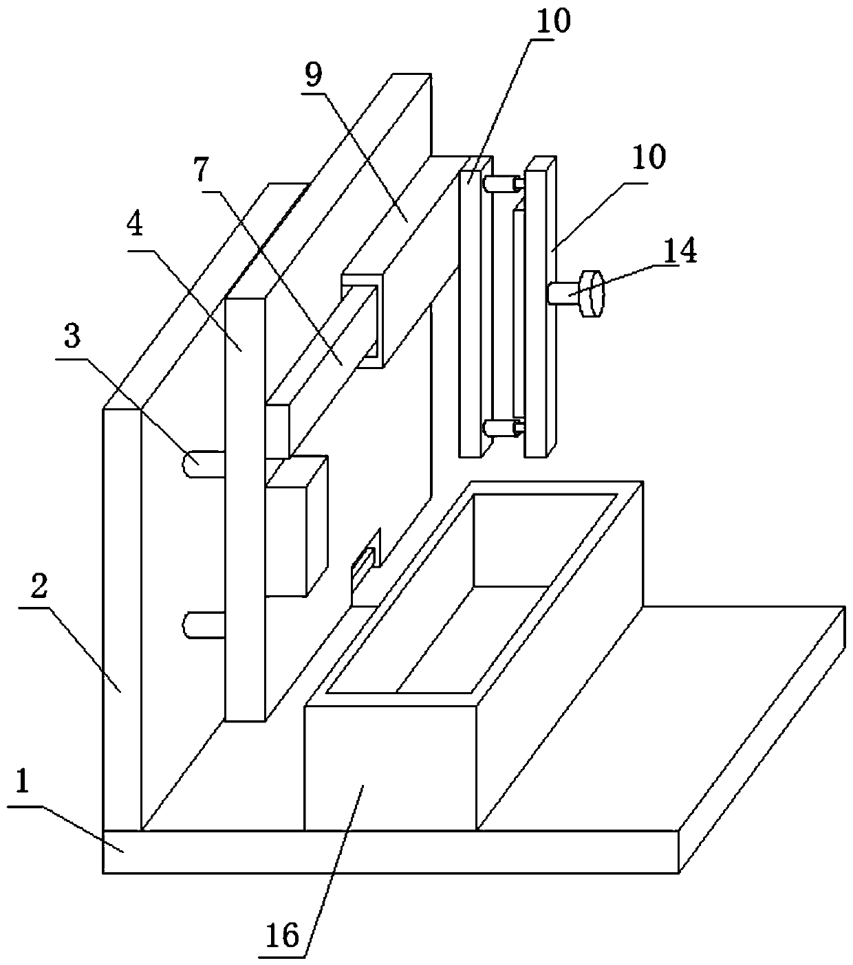 Wood grooving machine tool