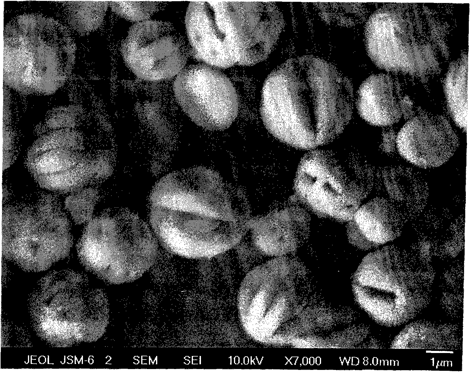 Preparation method of shape controllable monodisperse barium sulfate crystal particles