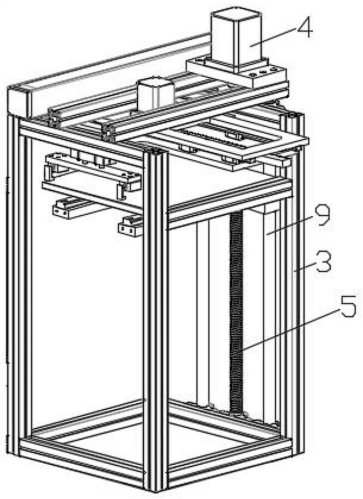 Recycled plastic tile cutting and edge grinding machine and using method thereof