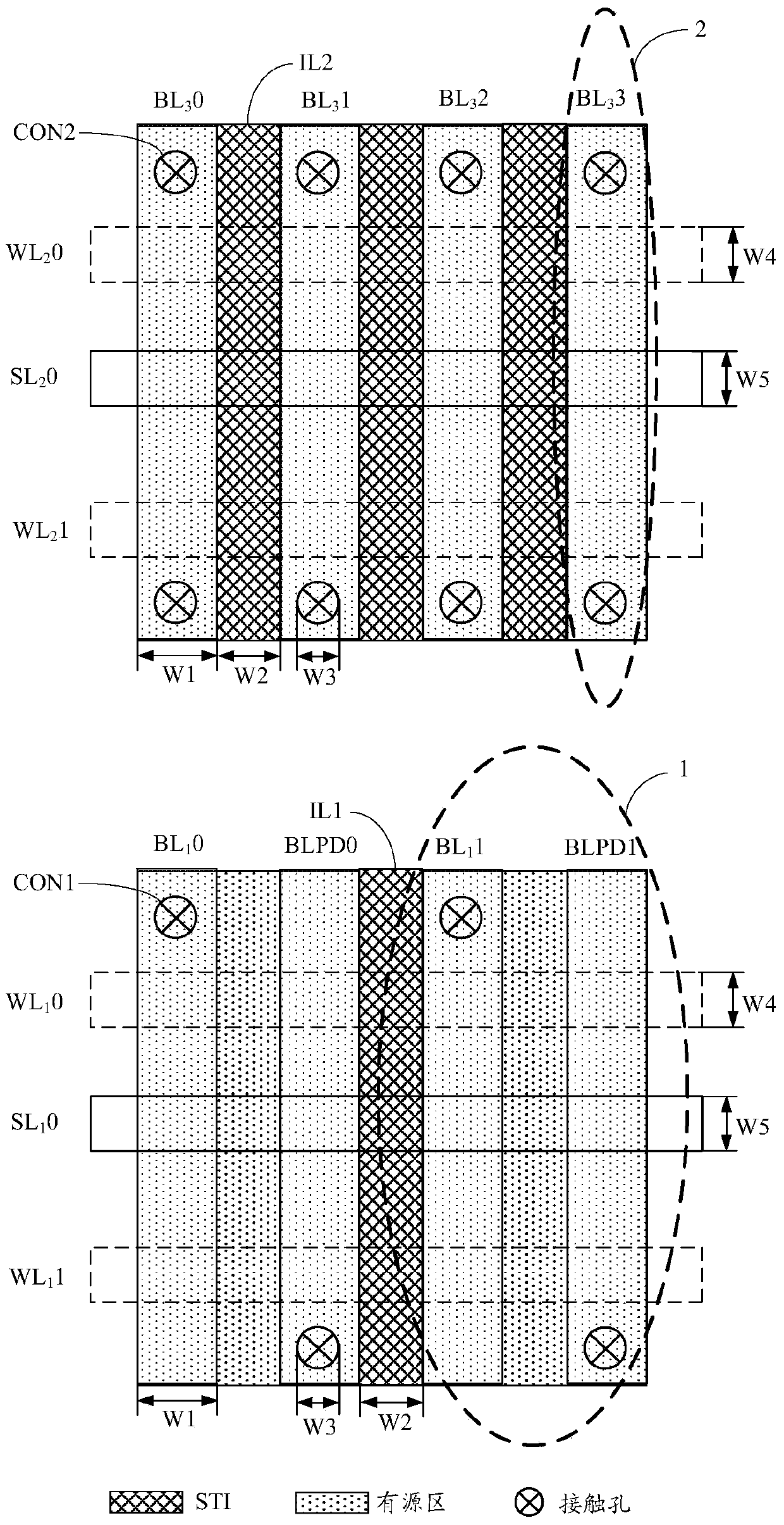 Memory system and programming, erasing and reading method