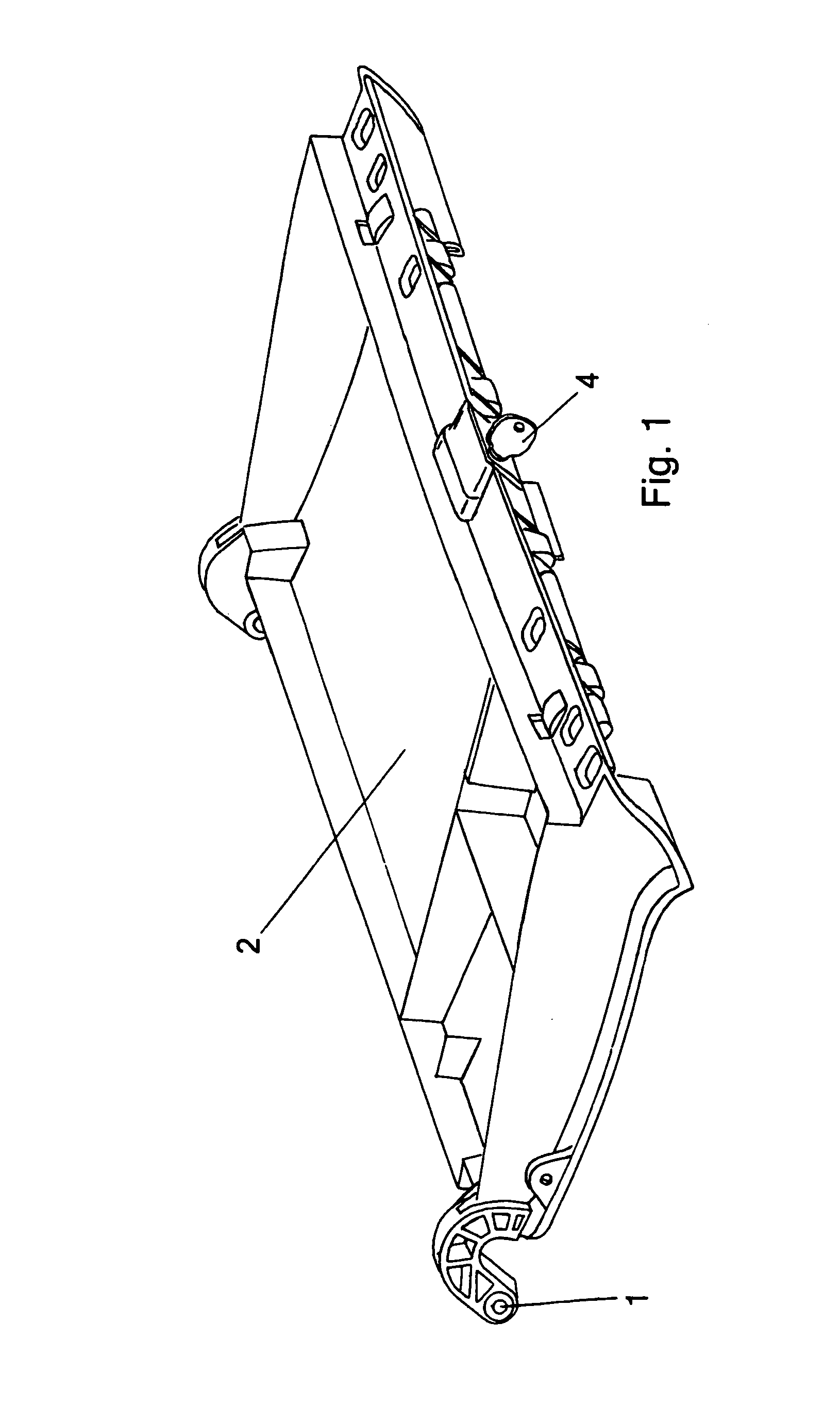 Two point latching system