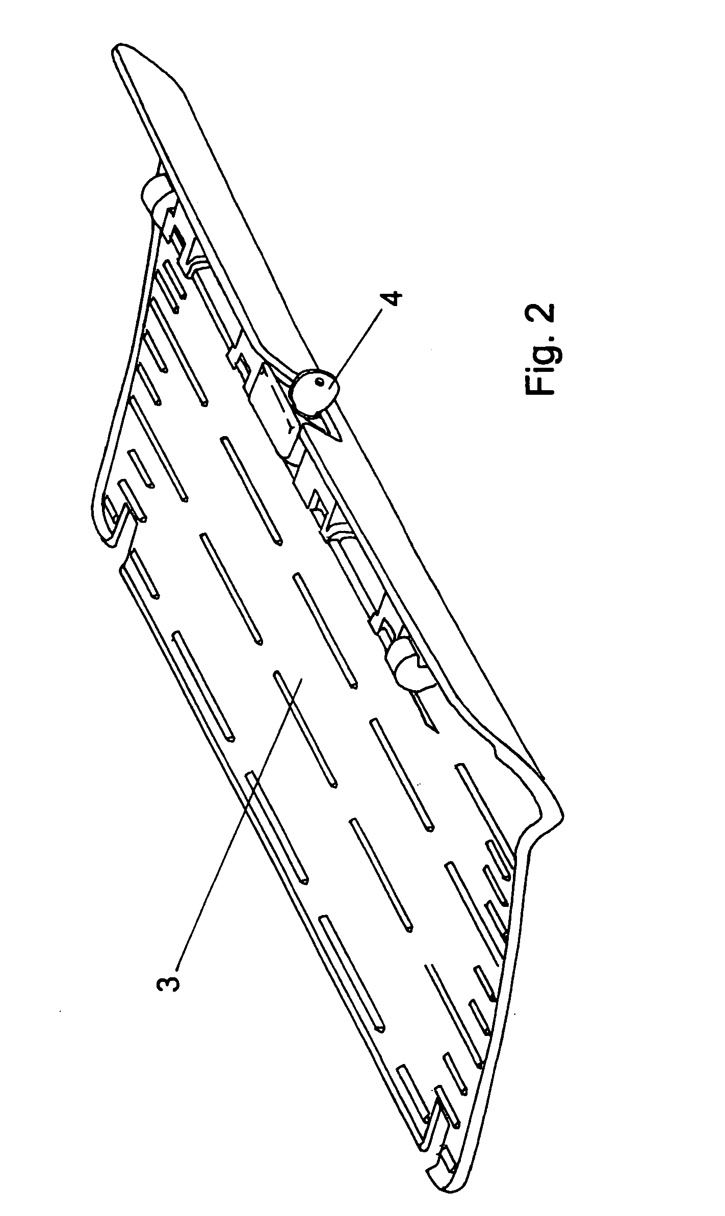 Two point latching system