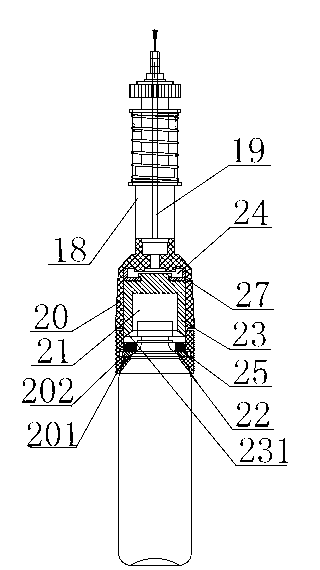 Single stand column plane coordinate mechanical arm of box filler