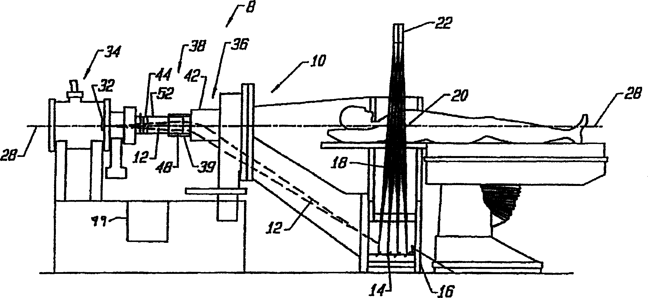 System and method for measuring local lung function by CT using electronic beam