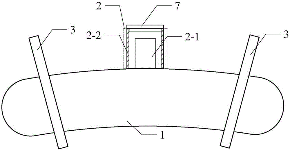 Basin-type insulator with embedded probe and manufacturing method thereof