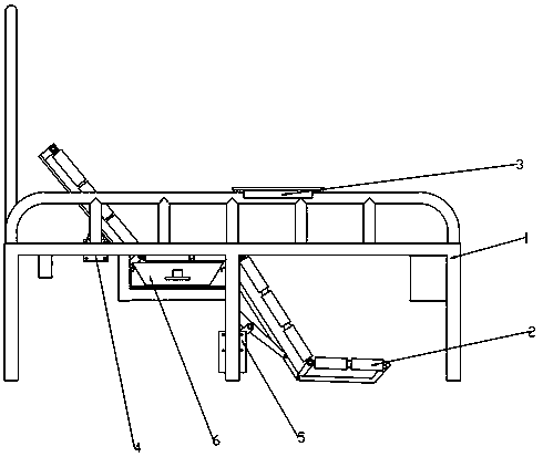 A multifunctional intelligent nursing bed