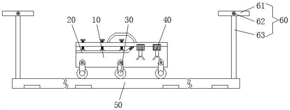 Masonry dry-mixed mortar paving device and paving method thereof