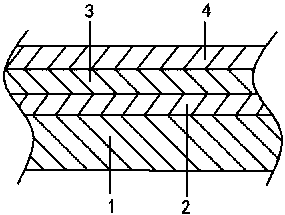 Preparation method of metal surface plating layer structure applicable to ocean severe corrosion environment