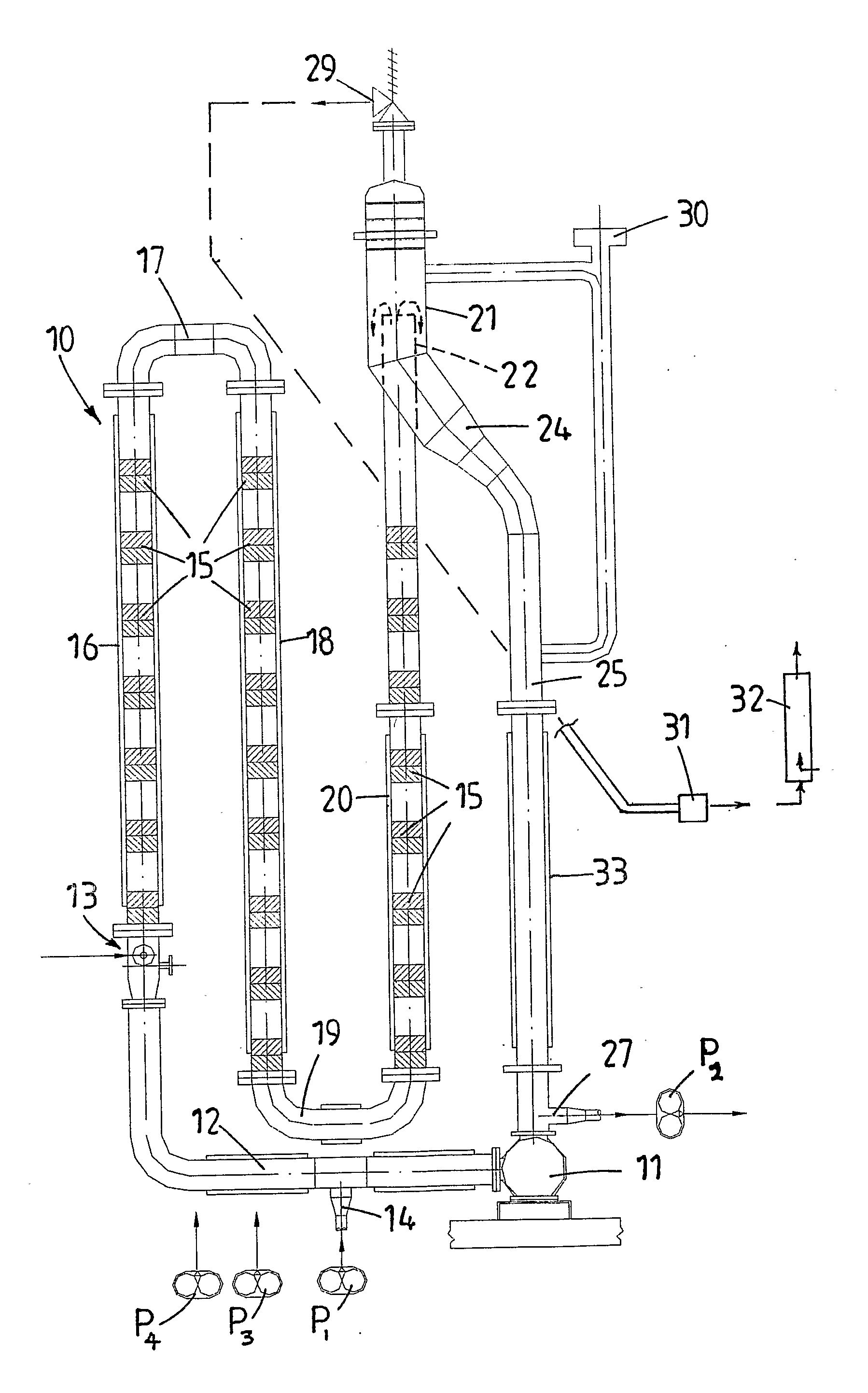 Process And Apparatus For Modifying Bitumen