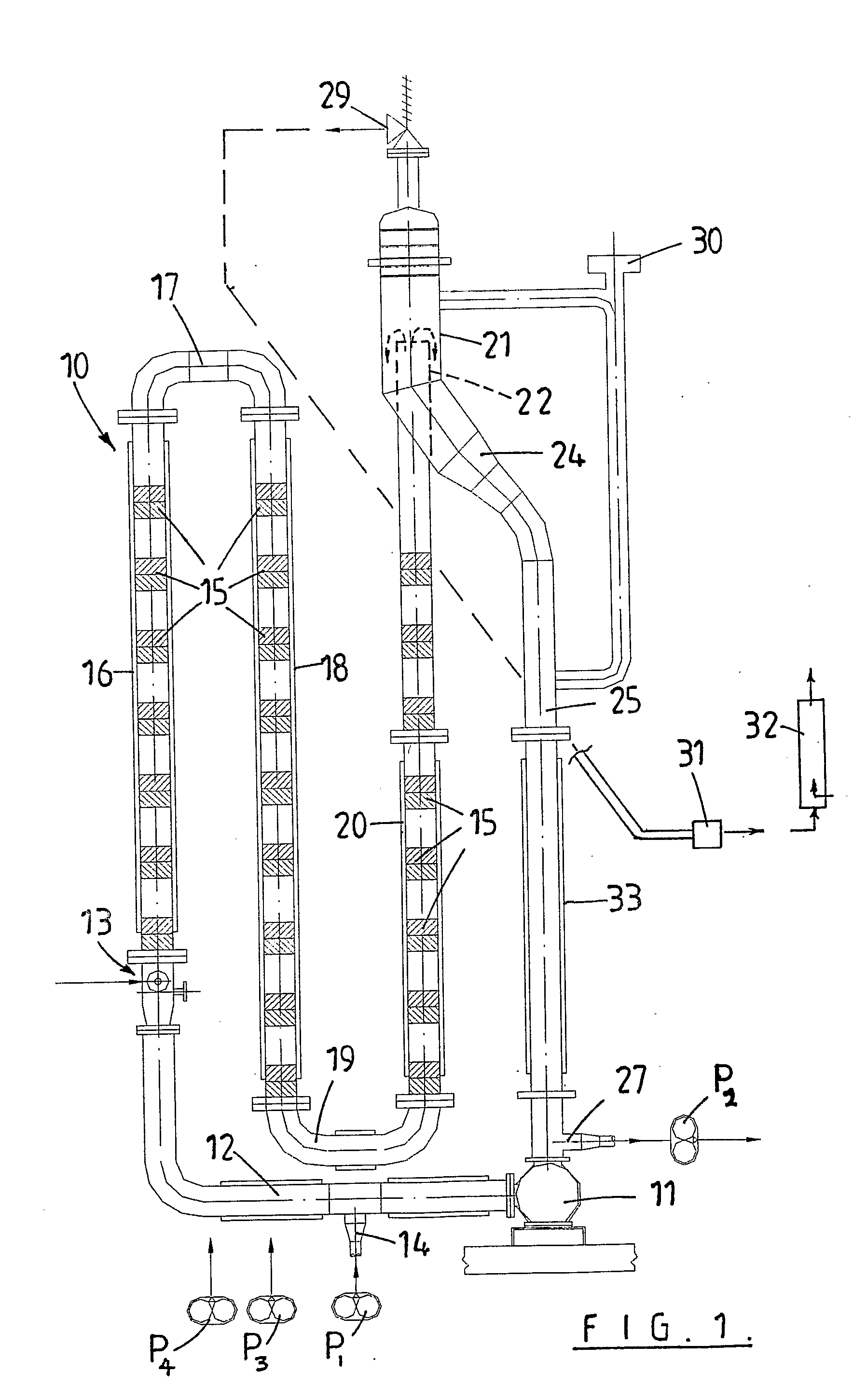 Process And Apparatus For Modifying Bitumen