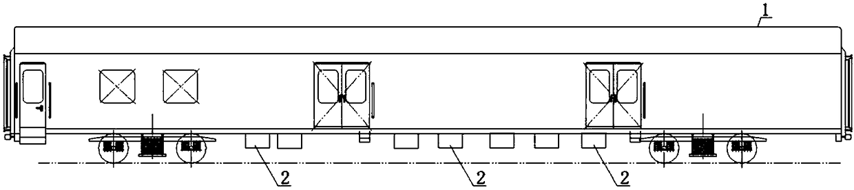 Health medical treatment train with operating room