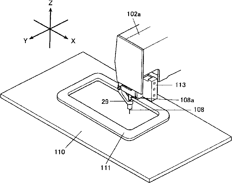 Control device and control method of sewing machine