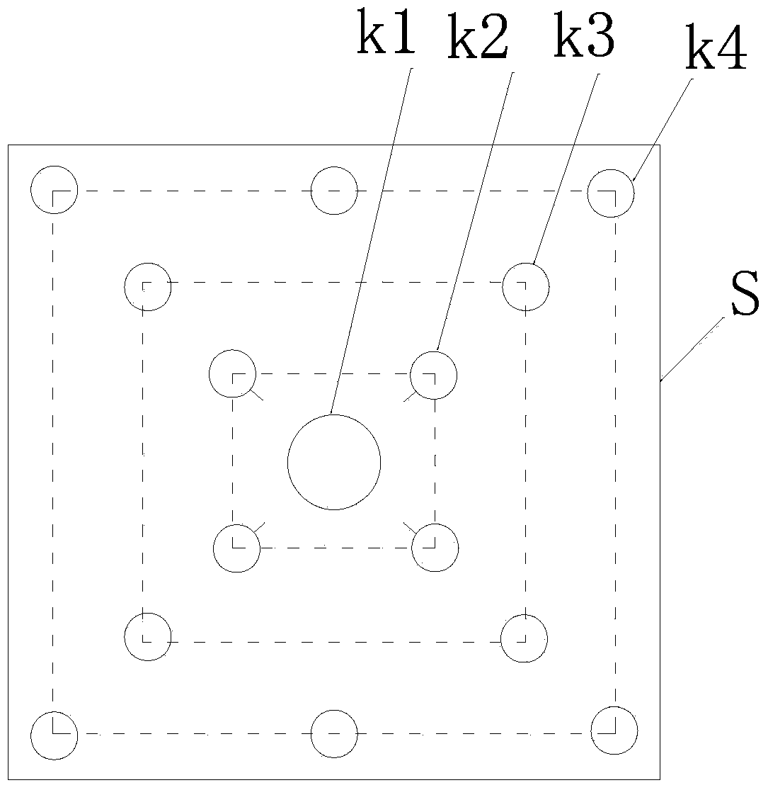 Medium-hard rock deep-hole cut blasting method