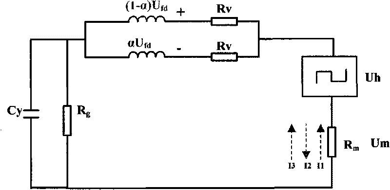 Rotor ground on-line monitoring device and method based on adaptive frequency square-wave voltage