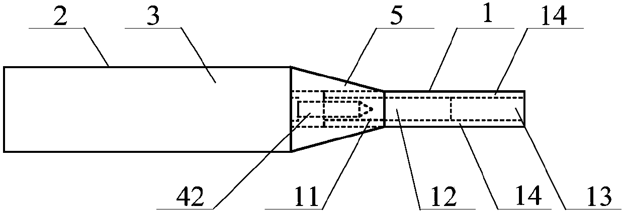 Sheet-shaped heating-type electronic cigarette