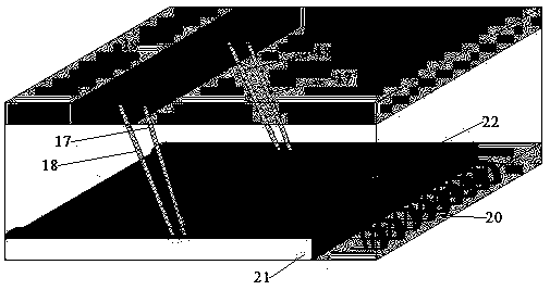 Method and device for performing plasma ascending cracking remaining coal pillar in residual mining area