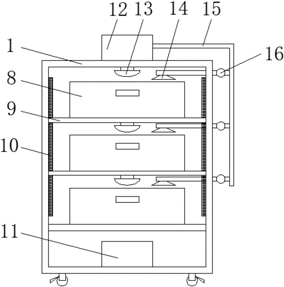 Earthworm cultivation box for saline-alkali land soil biological ecological improvement