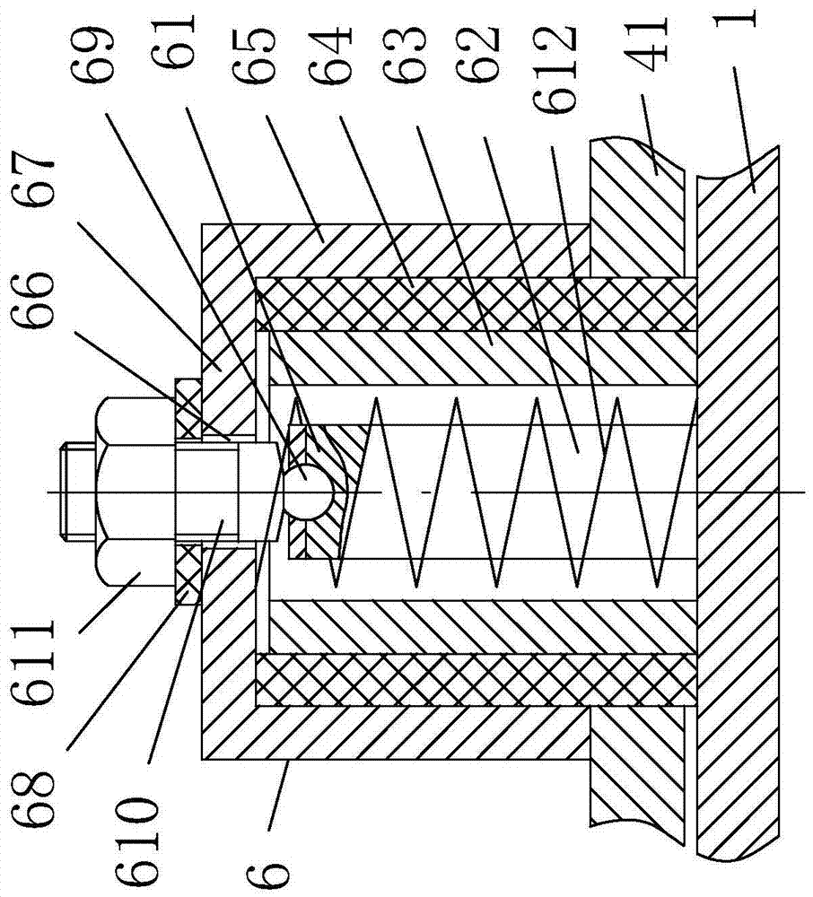 Installation structure of compressor and powertrain