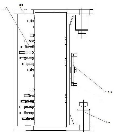 Novel flail type mine sweeping device