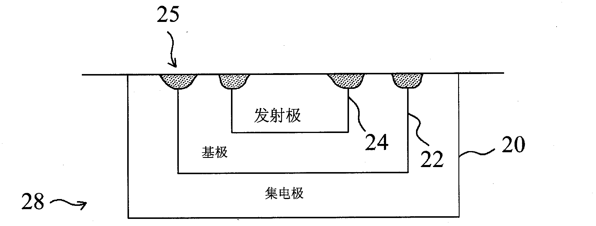 Manufacturing method for protecting interval wall of bipolar transistor circuit