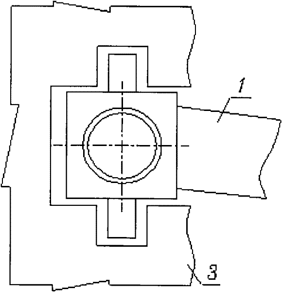 Anti-collision device for independent float-type bridge pier