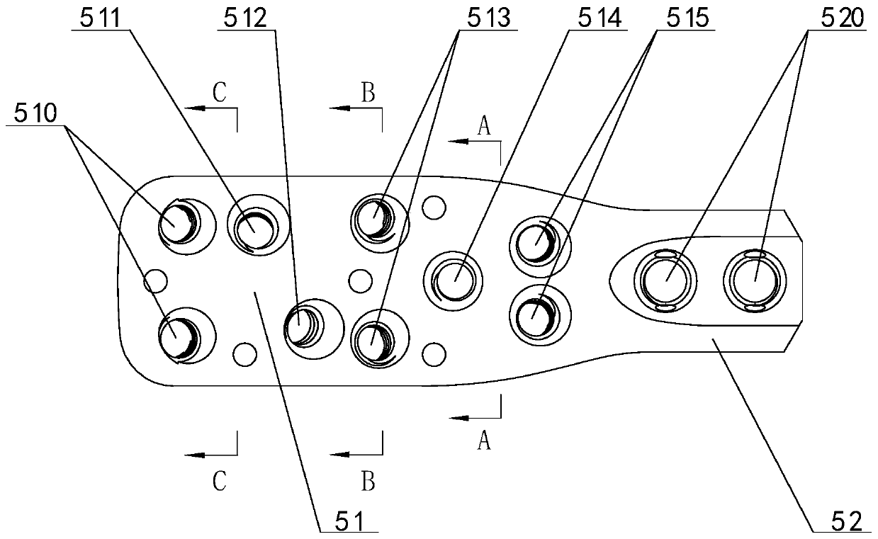 Closed-type locking device