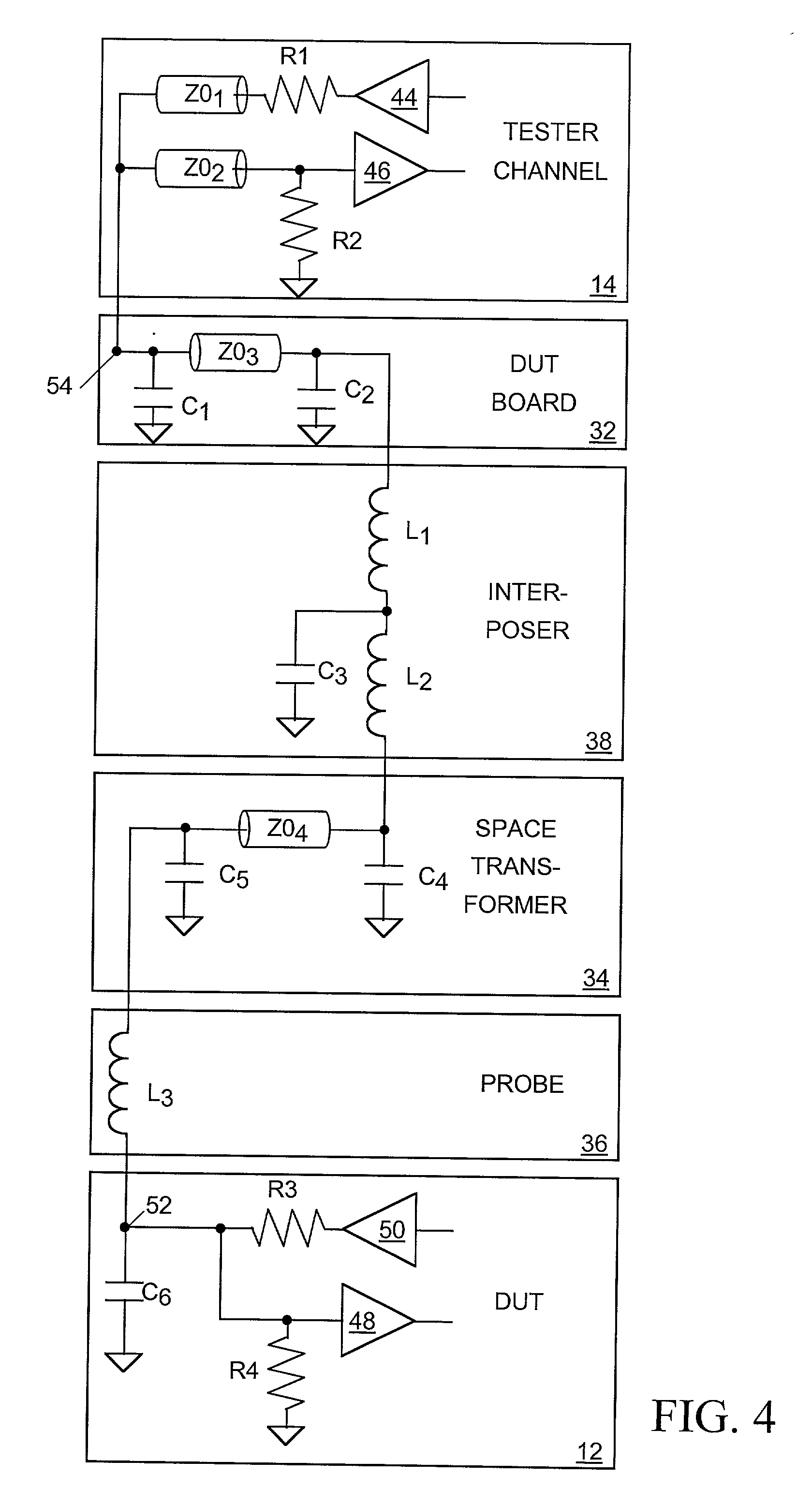 Integrated circuit tester with high bandwidth probe assembly