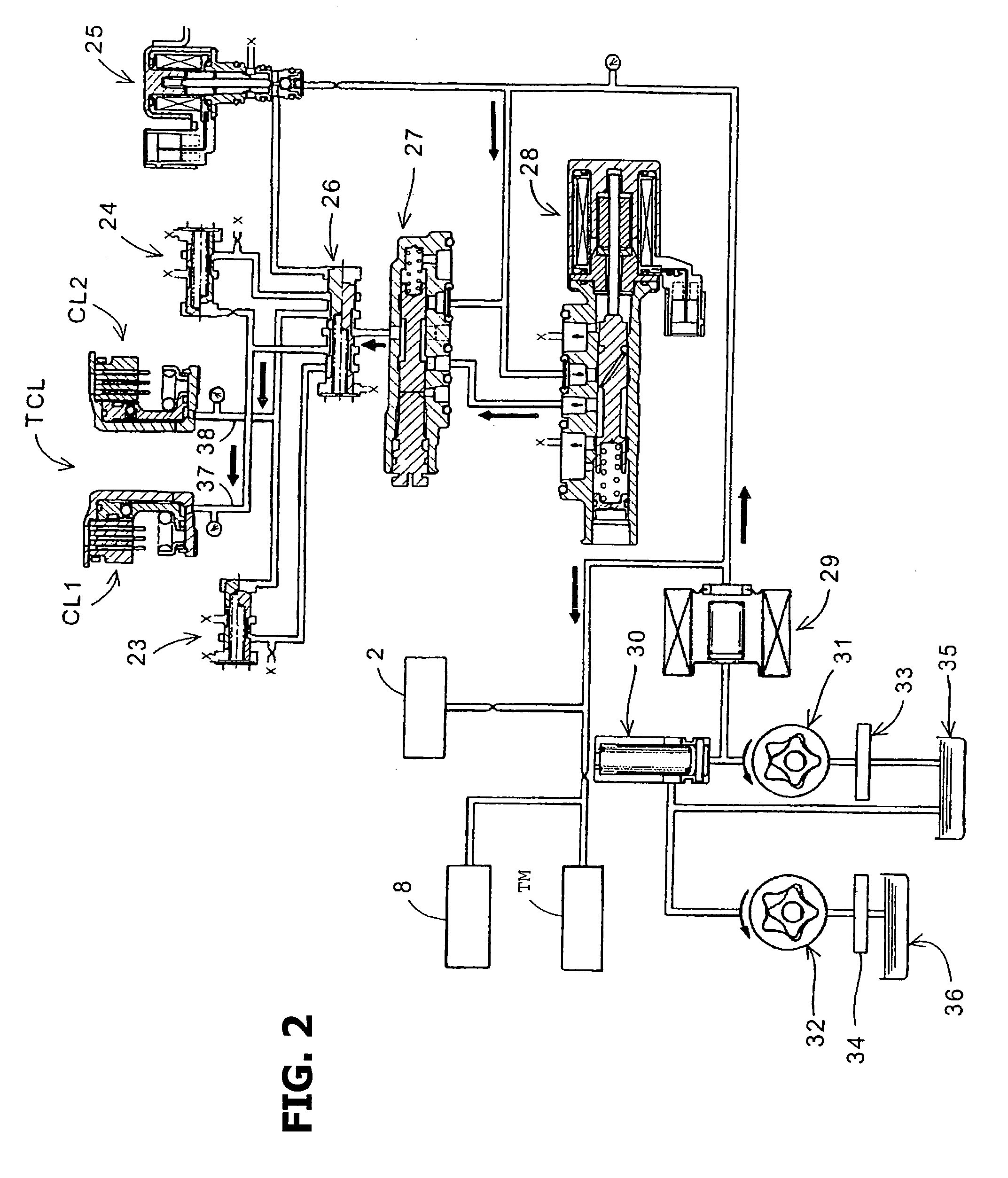 Automatic transmission assembly for a vehicle, and vehicle incorporating same