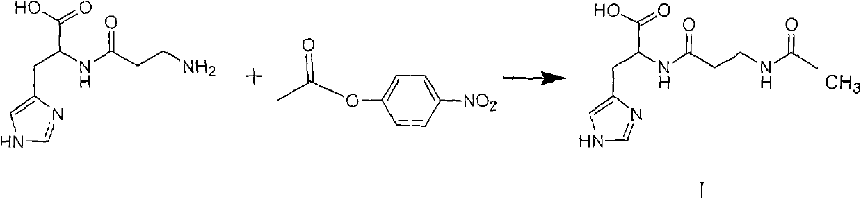 Prepartion method of N-acetyl-L-carnosine