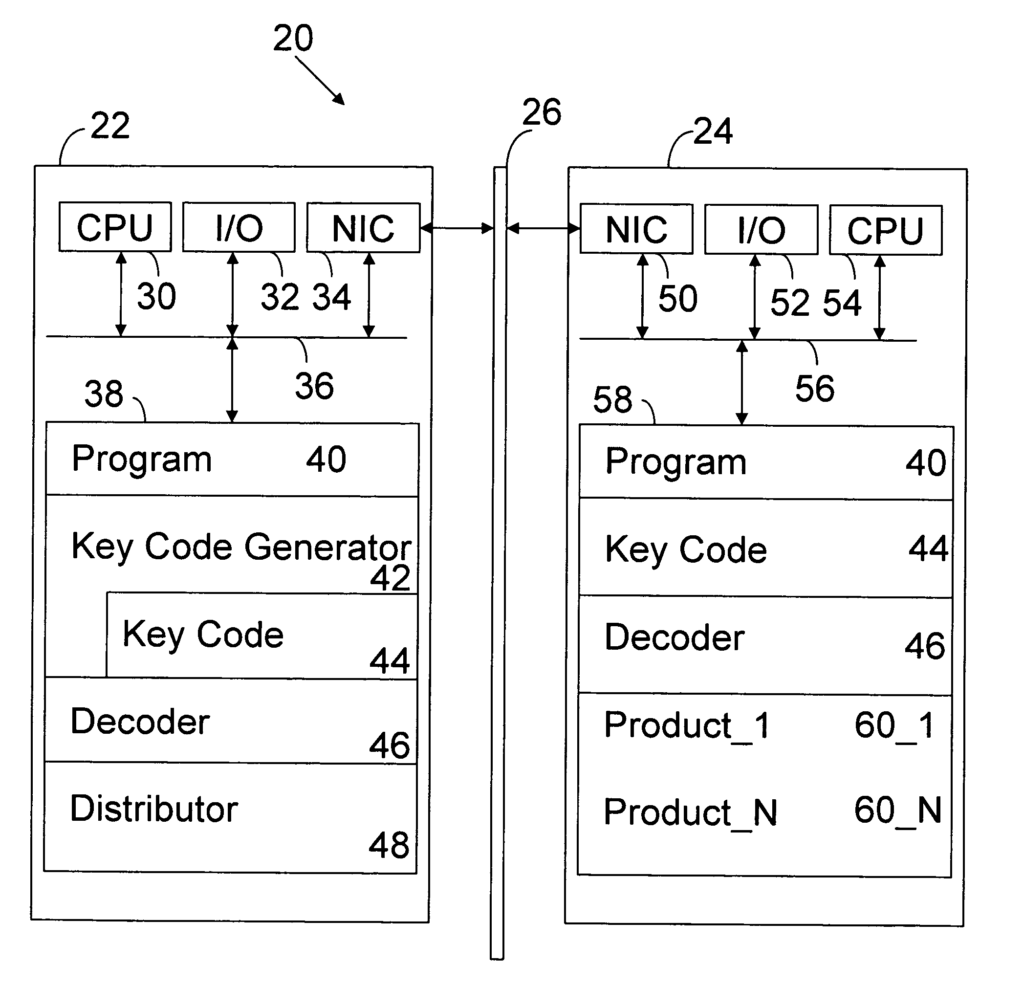 Apparatus and method for processing license keys using dynamic field mapping