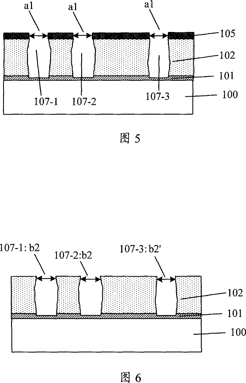 Etching method and dual damascene structure forming method