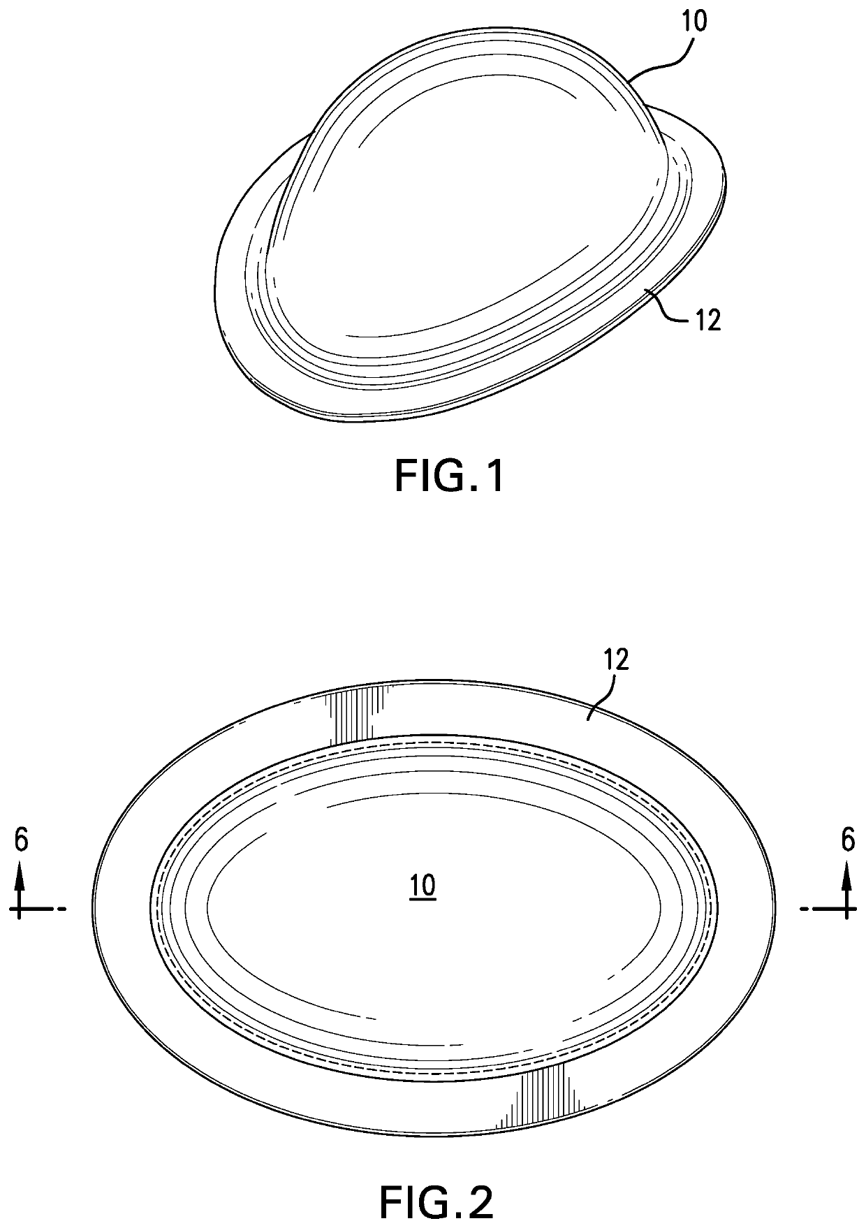 Disposable eye patch/shield