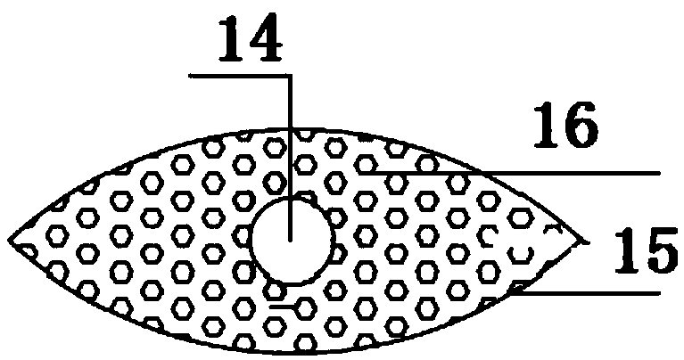 Efficient and stable domestic sewage ecological treatment device and operation method