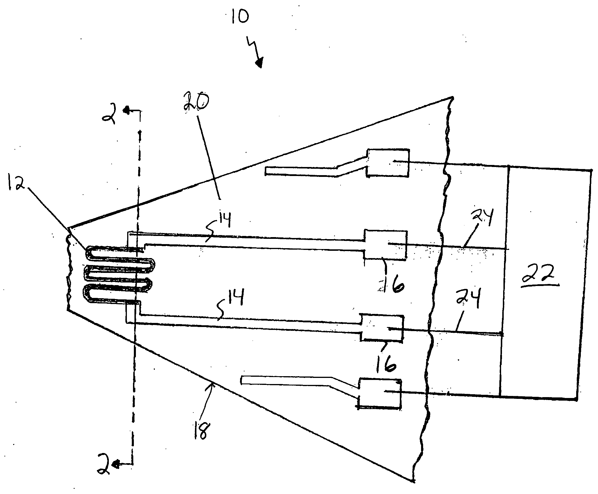 High temperature strain gages