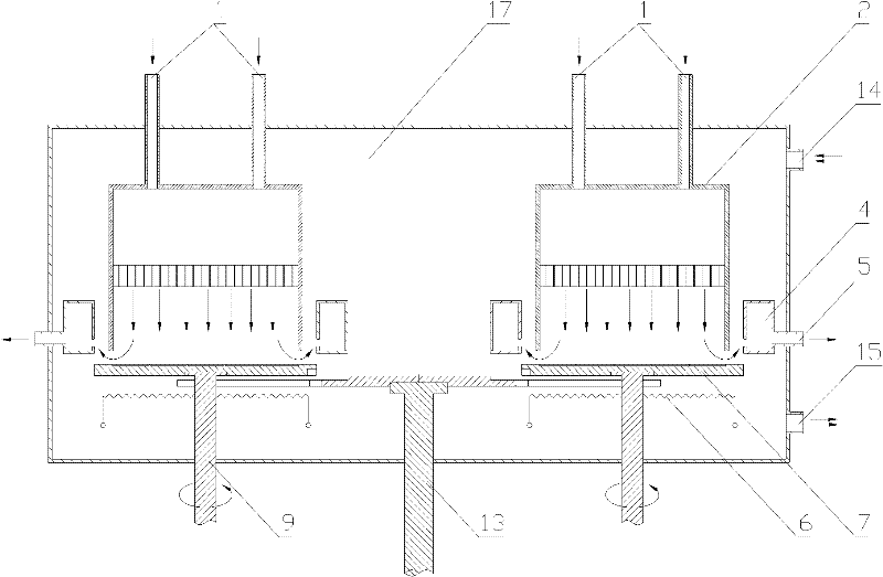 Vapor phase epitaxy device and vapor phase epitaxy method