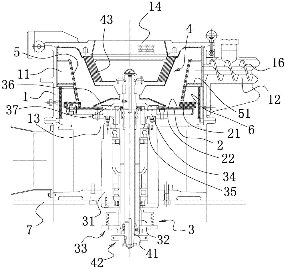 Pulverizing mill for producing activated carbon