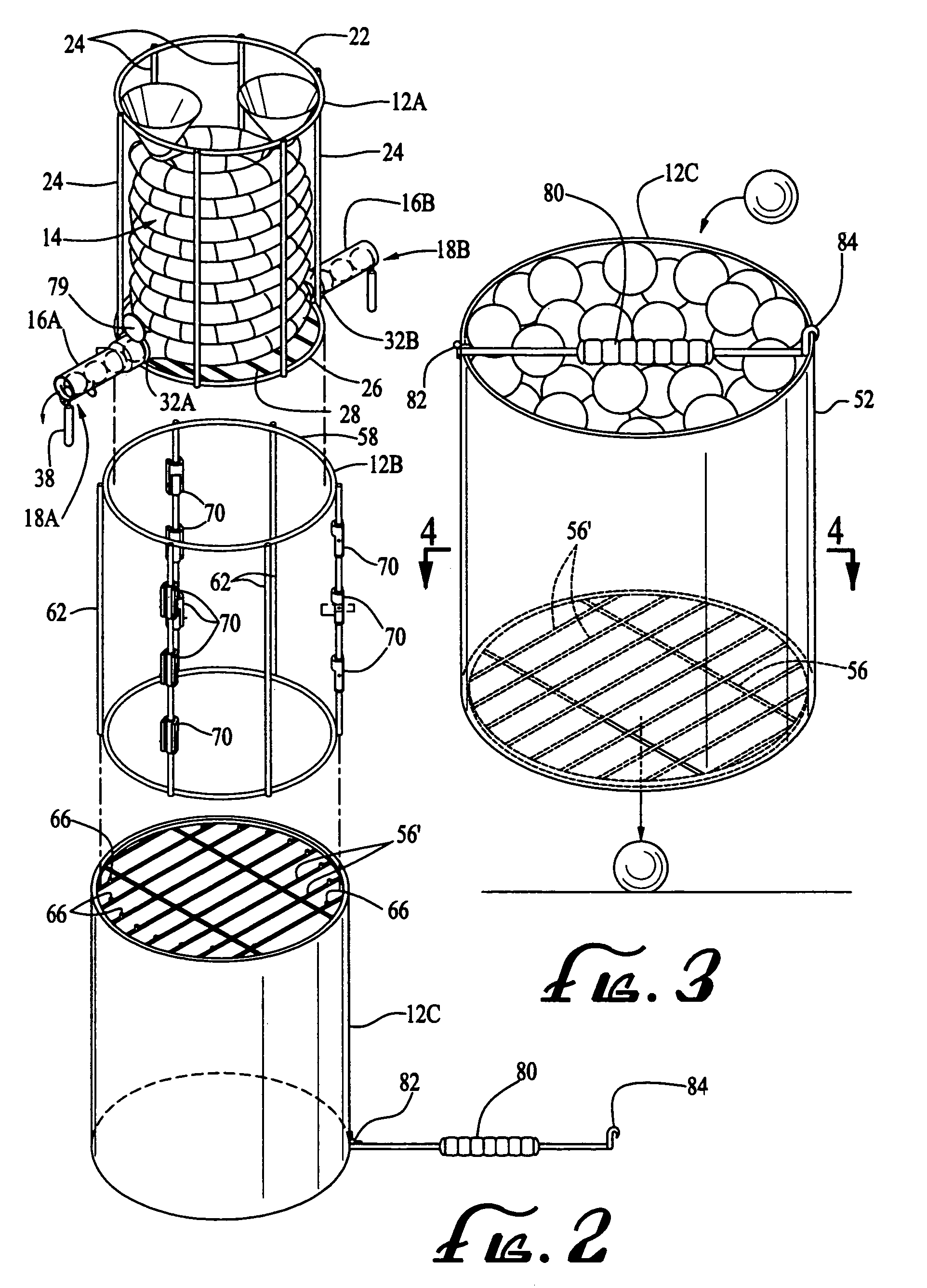 Tennis ball delivery device