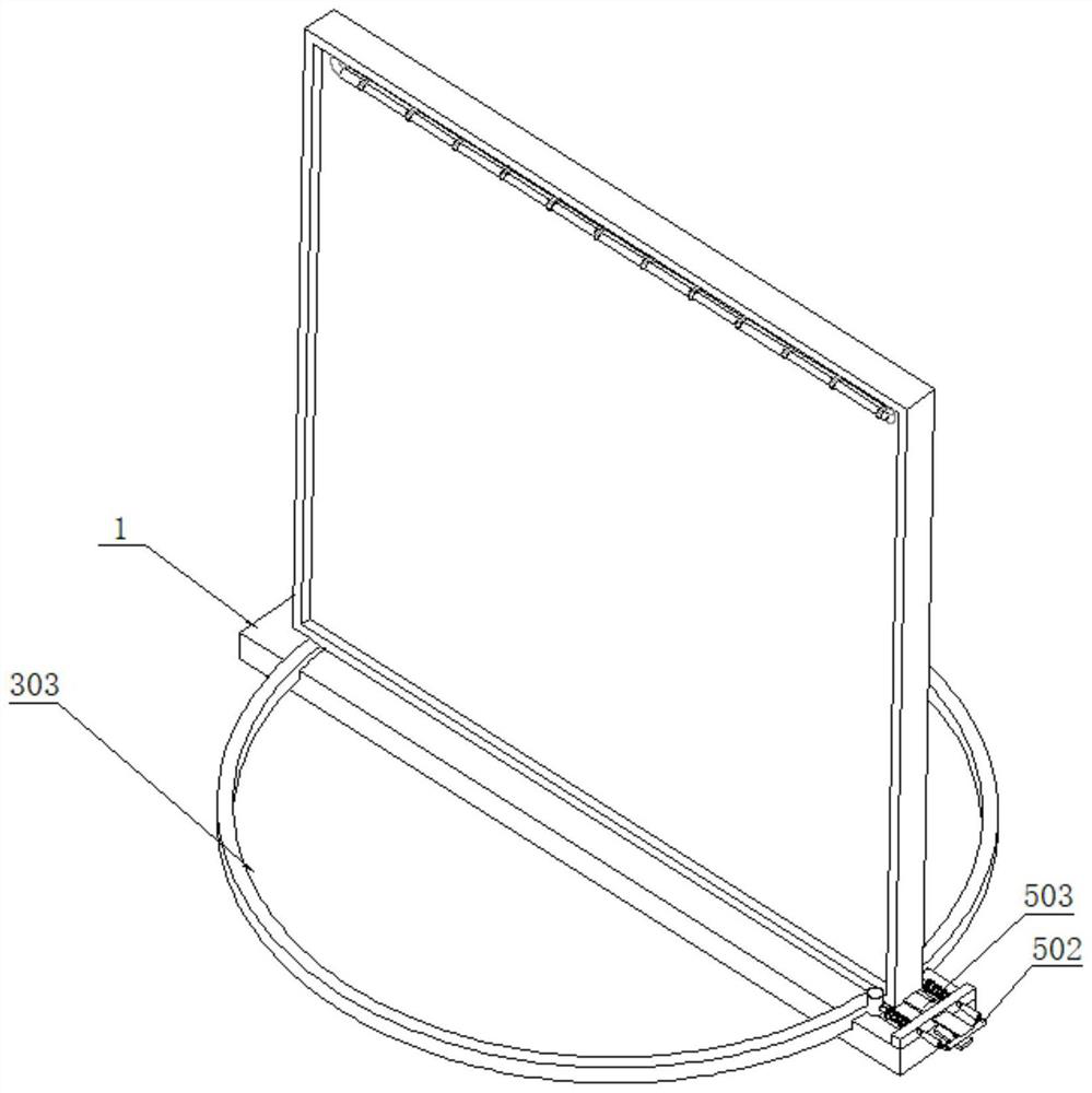 Building curtain wall with high wind resistance