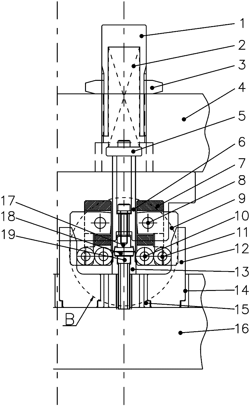 Pin-forming mold for integrated circuits