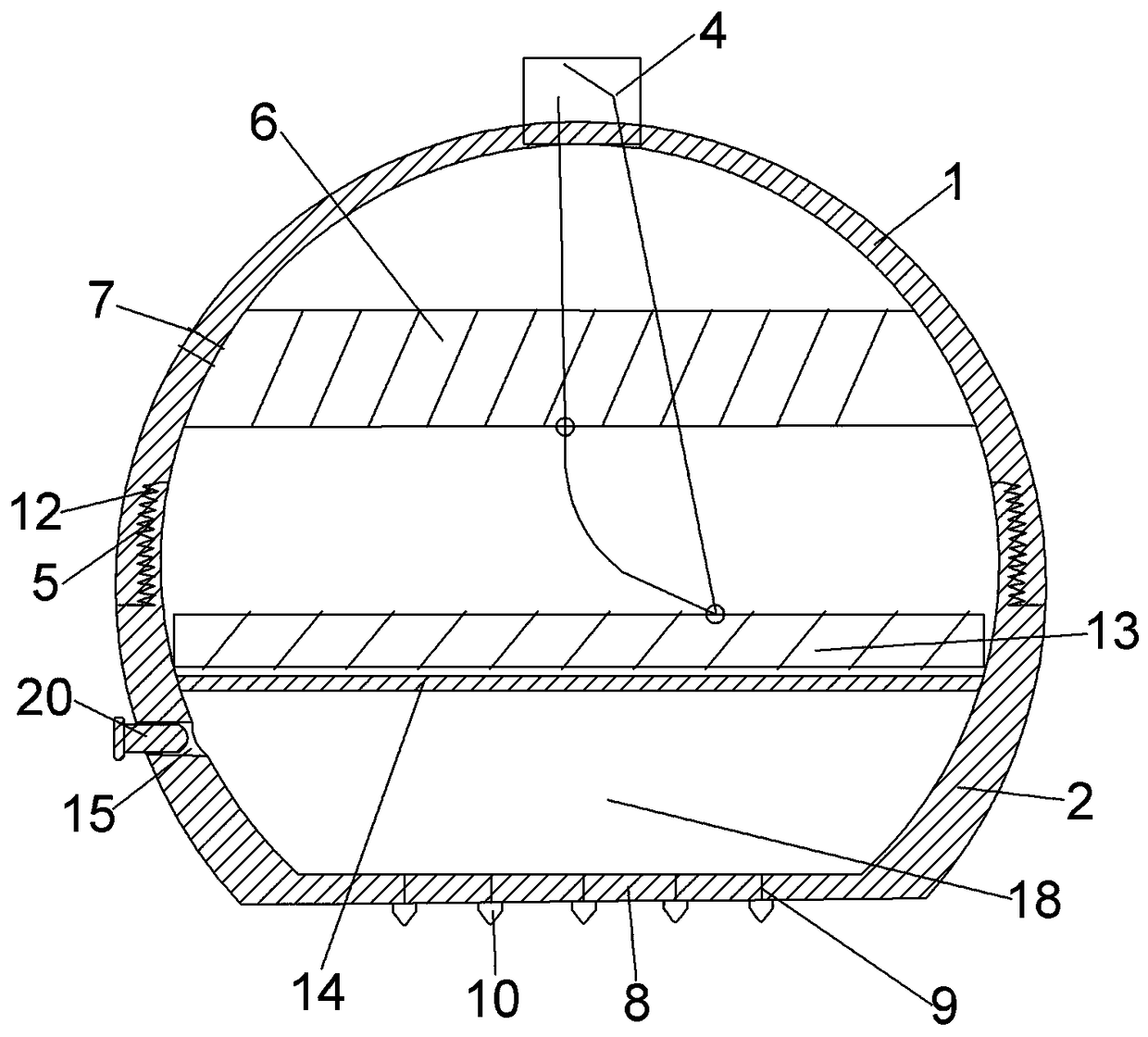 Micro acupoint treatment ball