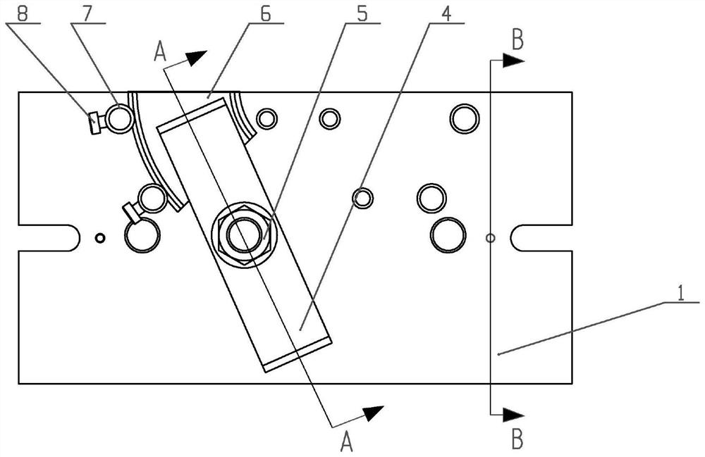 Processing technology of thrust pad base of shield motor