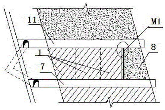 Kerve-free sublevel filling mining method