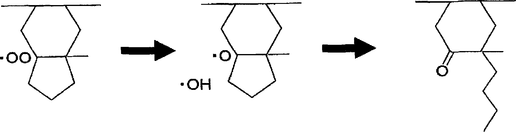 Oxygen-absorbing resin composition