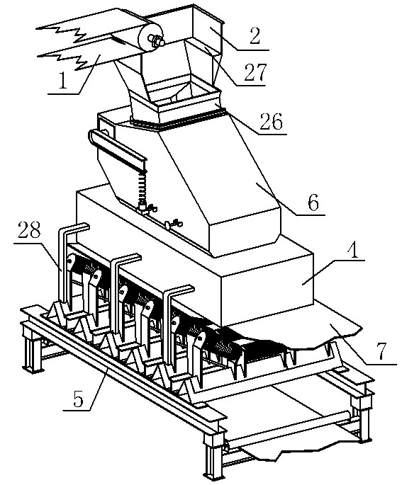 Material transfer method and transfer device