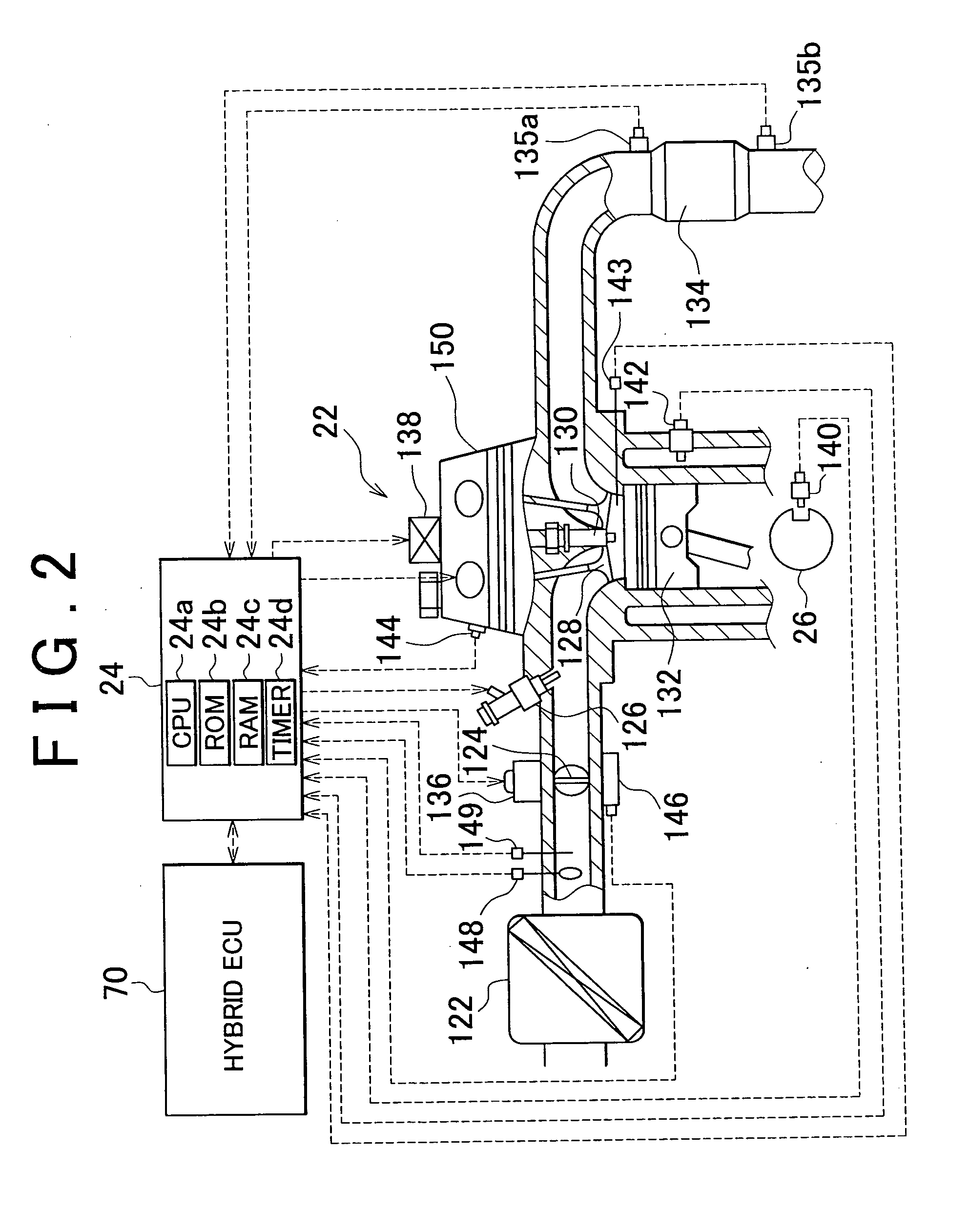 Hybrid vehicle and control method for the same